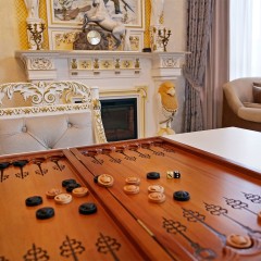 Настольная игра нарды «День защитника отечества» — оригинальный подарок мужчине на 23 февраля