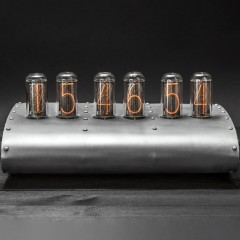 Большие ламповые часы «Крыло» ИН-18 (DC-3) — американская ретро классика