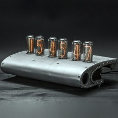 Большие ламповые часы «Крыло» ИН-18 (DC-3) — американская ретро классика