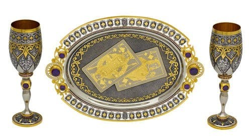 Винный сервиз «Король и королева»