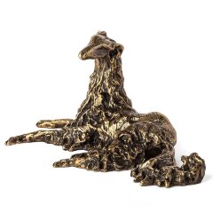 Статуэтка собаки «Борзая на отдыхе»