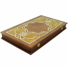 Деревянные нарды «Вязь» (махагон)