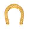 Керамическая подкова крашенная под золото со стразами SWAROVSKI