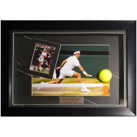 Аутентичный автограф «Роджер Федерер» на фото