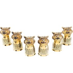 Подарочный набор стопки перевёртыши «Тигр» (6 шт)