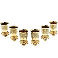 Подарочный набор стопки перевёртыши «Тигр» (6 шт)