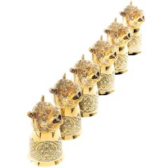 Подарочный набор стопки перевёртыши «Тигр» (6 шт)