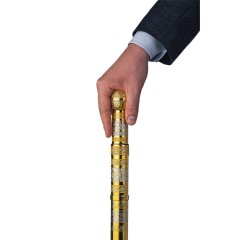 Стильный зонт трость синего цвета «Санкт-Петербург» — практичные аксессуары для мужчин