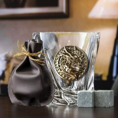 Сувенирный набор стаканов для виски «Дракон» — как символ 2024 года