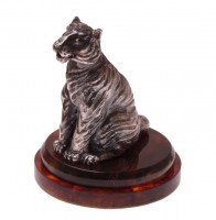 Сувенирная статуэтка «Сидящий тигр»