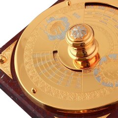 Настольный сувенир «Вечный календарь» на яшме