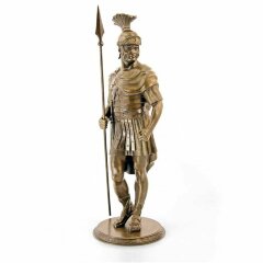 Большая скульптурная фигура «Римский воин» из бронзы