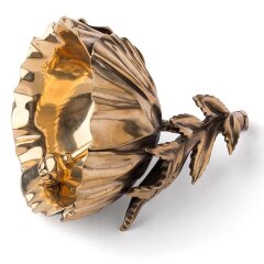 Бронзовый колокольчик «Мак»