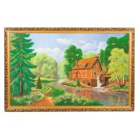 Репродукция картины «Лесной домик»