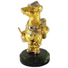 Сувенирная статуэтка «Мышь маляр»