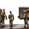 Масштабная диорама «Санитарный автомобиль Форд 1918»