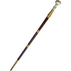 Красивая резная трость «Дракон» с клинком