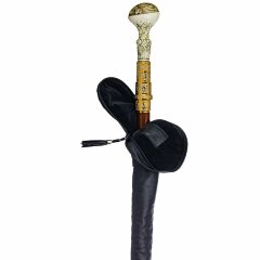 Красивая резная трость «Дракон» с клинком