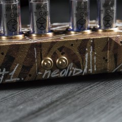 Ламповые часы «MARS-2024» в корпусе с видом красной планеты