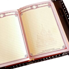 Малый ежедневник «Волк» в кожаном переплёте