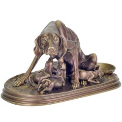 Скульптурная композиция «Семейство легавых»