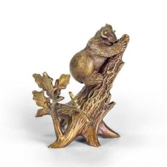 Сувенирная статуэтка «Медвежонок на пне»