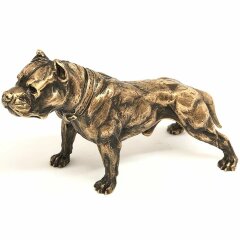Бронзовая статуэтка «Питбуль»