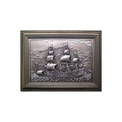Настенная картина гравюра «Корабль»