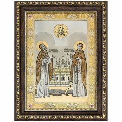 Эксклюзивная икона «Святые благоверные Петр и Феврония»