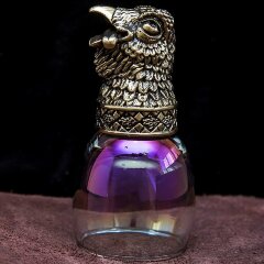 Подарочная стопка перевёртыш «Весёлый тетерев» фиолетового цвета