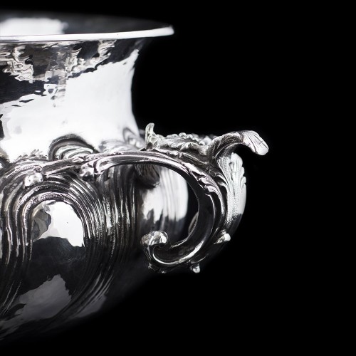 Эксклюзивная серебряная ваза ладья «CASTELLO» в единственном экземпляре в мире