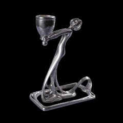 Серебряные подсвечники «Грация» (2 шт)