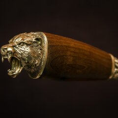 Подарочные шампуры «Тигр» с художественным литьём