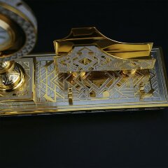 Настольный набор с часами «Графика» в подарок инженеру