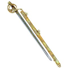 Украшенная сабля морская «История побед»