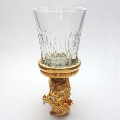 Сувенирная рюмка перевёртыш «Кабан»