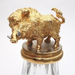 Сувенирная рюмка перевёртыш «Кабан»