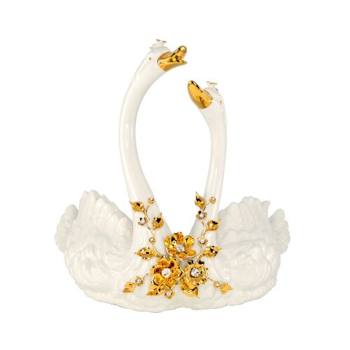 Сувенирная фигурка «Два лебедя»