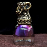 Подарочная стопка перевёртыш «Весёлый баран» фиолетового цвета