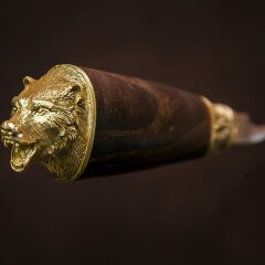 Подарочные шампуры «Медведь» с художественным литьём