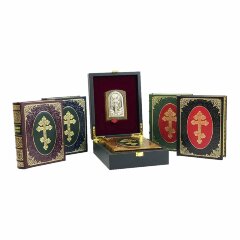 Подарочный набор книги «Молитвослов» с иконой Ангел Хранитель