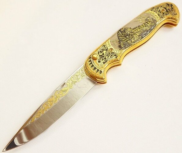 Нож складной увеличенный