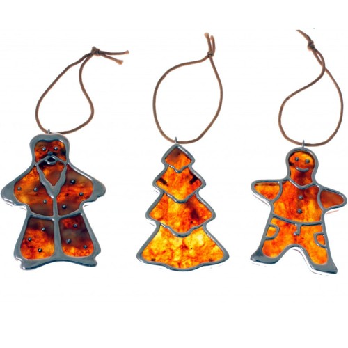 Детский новогодний набор «Пряничный» — ёлочная подвесная игрушка для праздничного настроения
