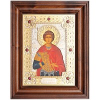 Украшенная икона «Георгий Победоносец»