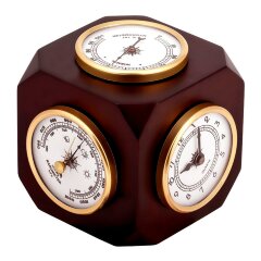 Настольные часы-метеостанция «Куб»
