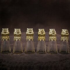 Рюмки лафитники для водки «Лев» с фигурками