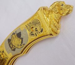 Нож складной украшенный 4 длина 235 мм