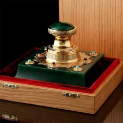 Настольная печать «Нефрит»