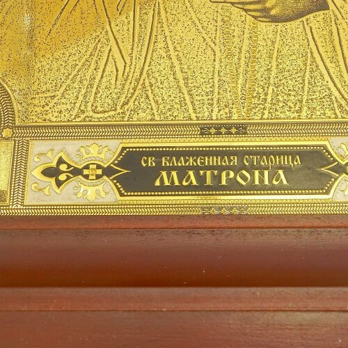 Украшенная икона «Матроны» (киот)