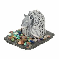 Сувенир «Крыса в корзинке»